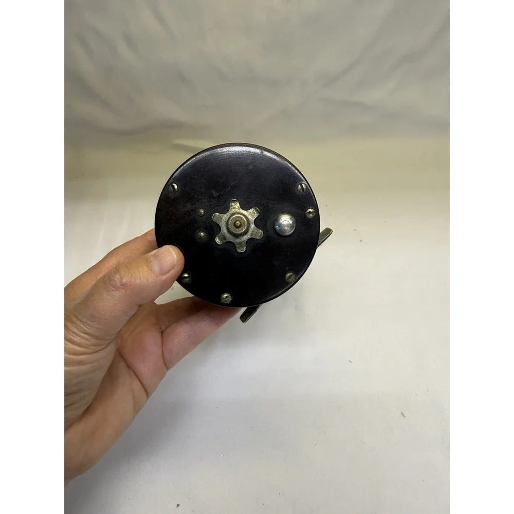 VTG Ocean City 250 Free Spool German Silver Fishing Reel